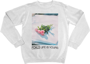 LIFE IS YOURS Sweatshirt White